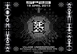 London Flyer - include sp23 gallery page
